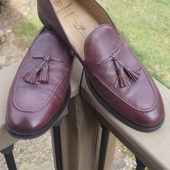 ALLEN EDMONDS ITALY Leather loafers Pre-owned in great gently used condition 12, - Picture 2 of 4
